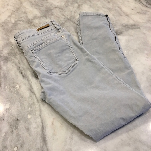 Anthropologie Pants - Anthropologie Pilcro corduroys in light grey